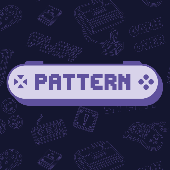 pattern podcast jeu vidéo