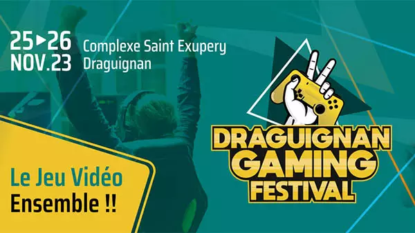 salon jeu vidéo draguignan gaming festival 2023